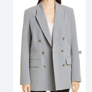 Favorite Daughter Relaxed Double Breasted Blazer